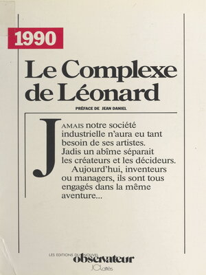 cover image of Le complexe de Léonard